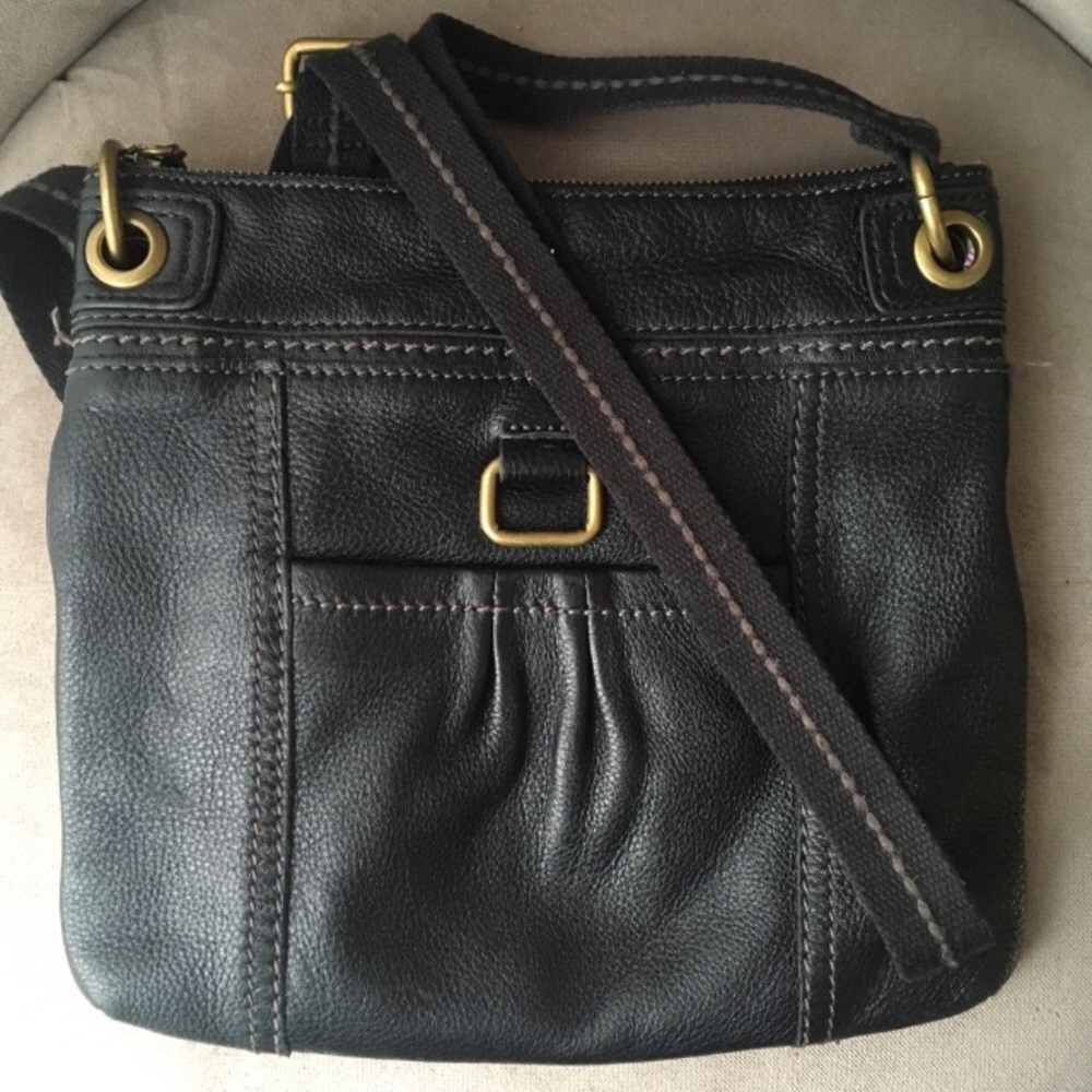 The Sak Genuine Leather Crossbody Purse